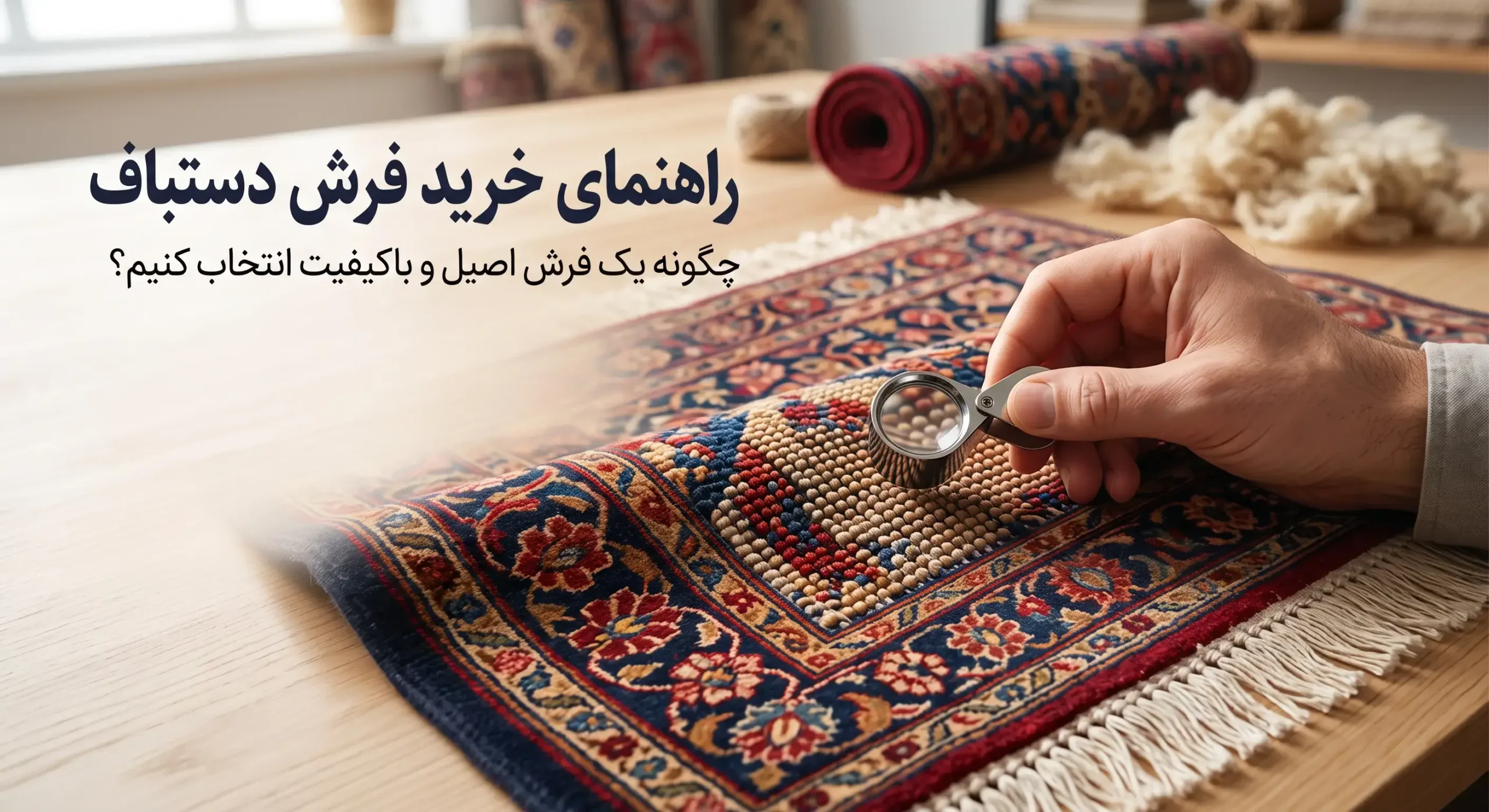 راهنمای خرید فرش دستباف